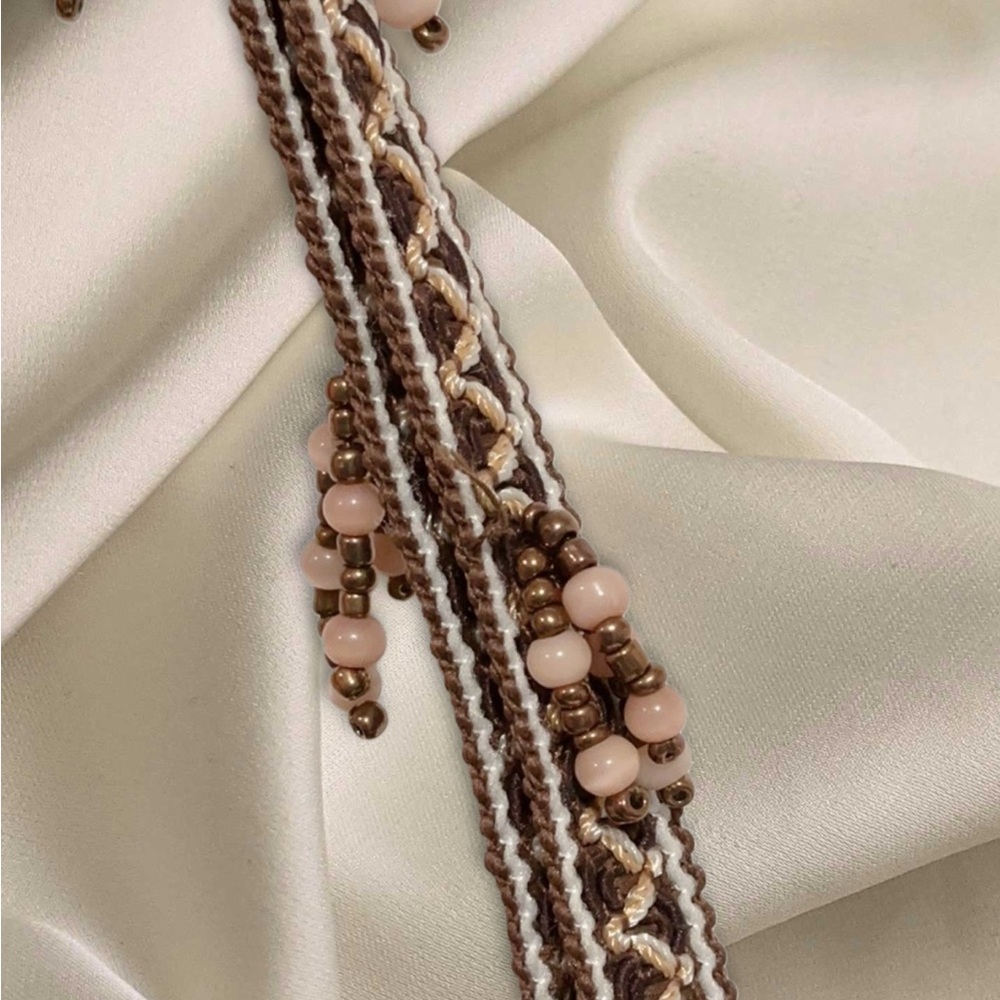 Beautiful Handmade Multi-Beaded Handbag Clutch Special Occasion Evening Bag - Picture 10 of 13